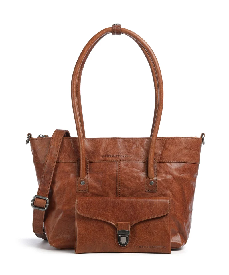 Spikes & Sparrow Bronco Yara Shopper brandy
