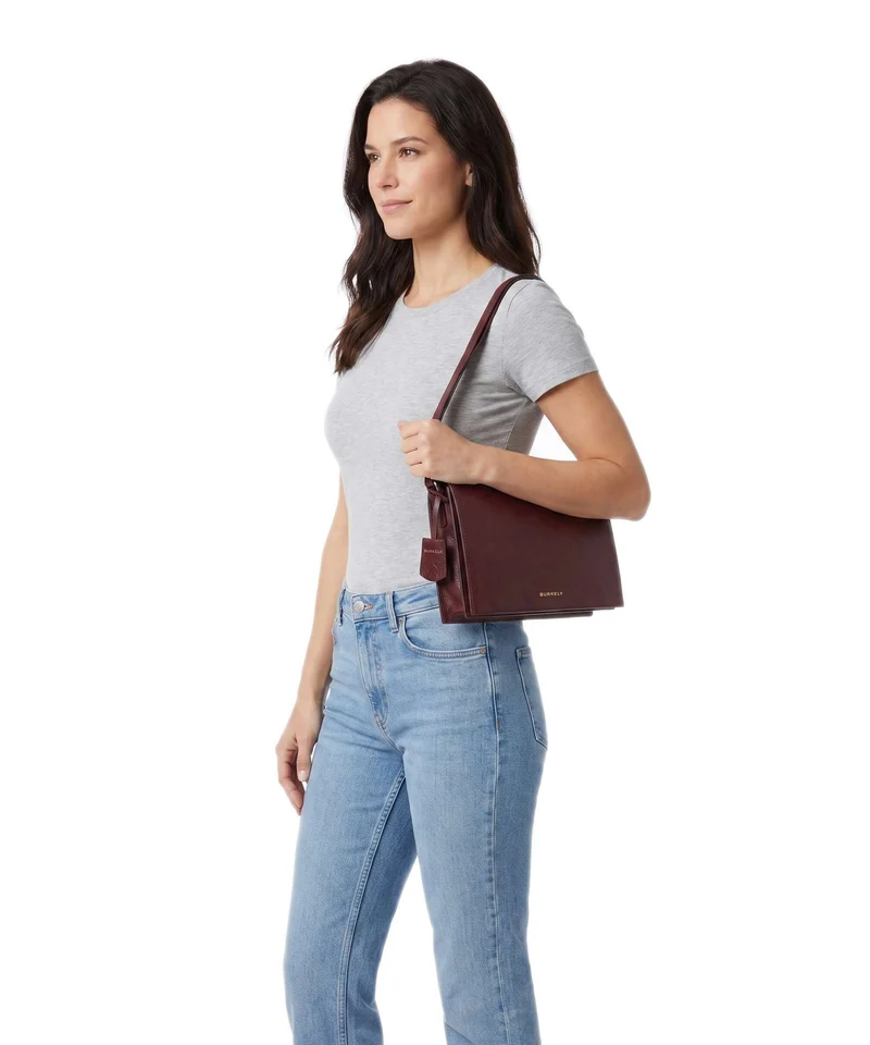 Burkely Fine Florence Umhängetasche burgundy