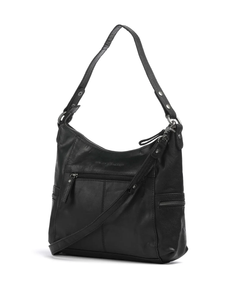Spikes & Sparrow Bronco Toronto Beuteltasche black
