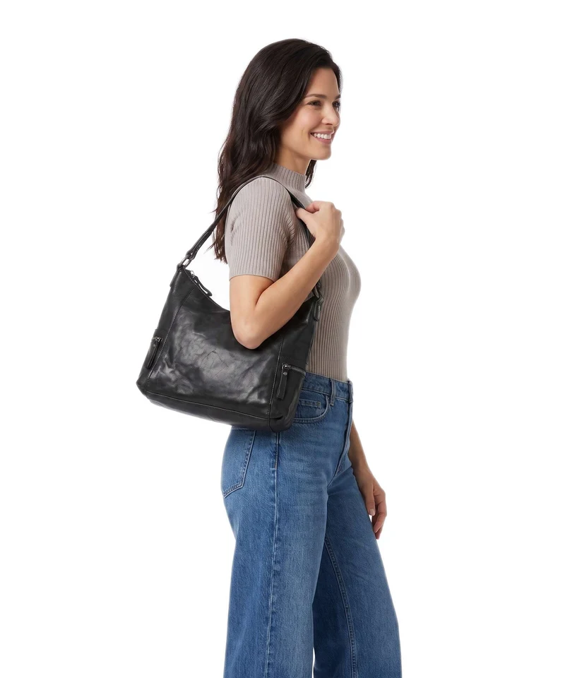 Spikes & Sparrow Bronco Toronto Beuteltasche black