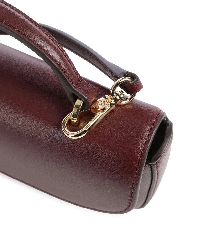 Lauren Ralph Lauren Marcy Large Umhängetasche dark garnet