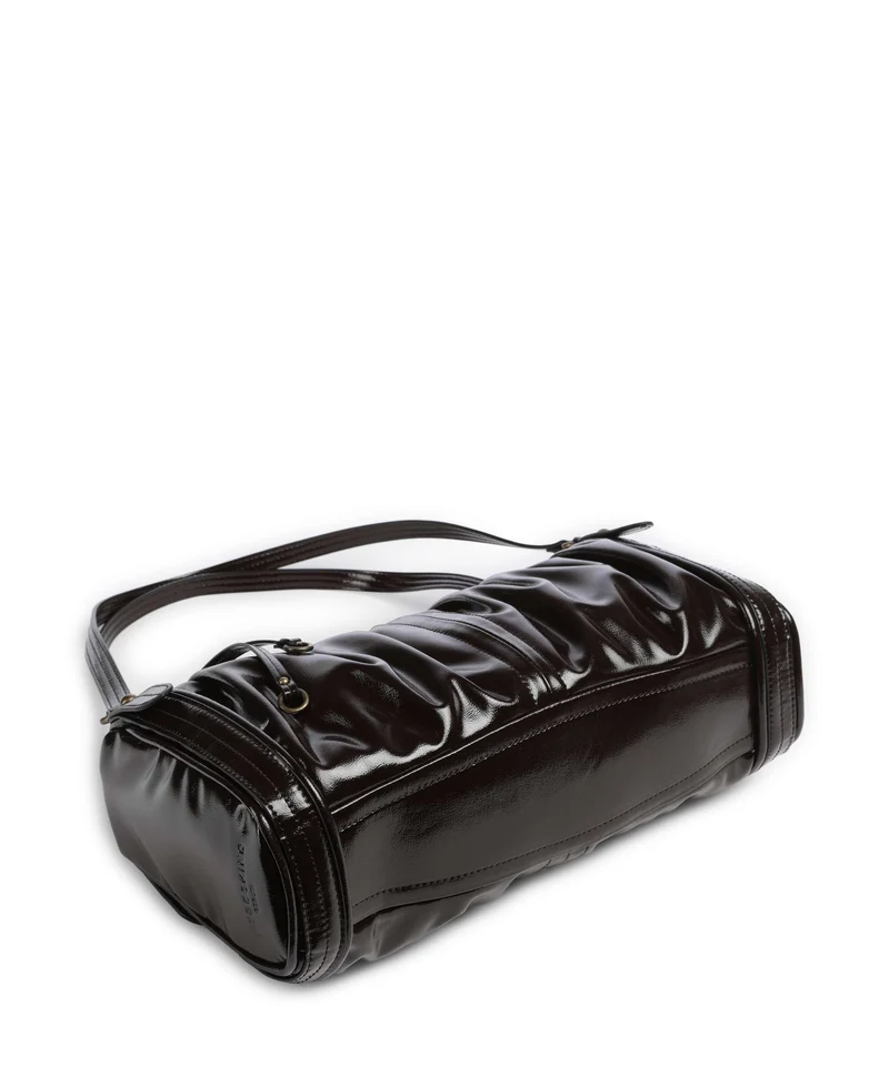 Liebeskind Faye Shiny M Schultertasche deep soil