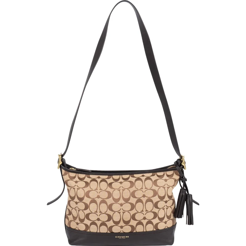 Coach Monogram Signature Duffle Crossbody Bag