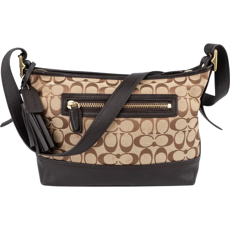 Coach Monogram Signature Duffle Crossbody Bag