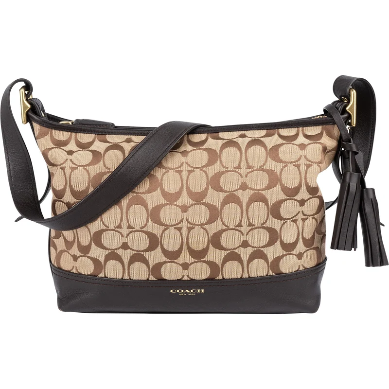 Coach Monogram Signature Duffle Crossbody Bag