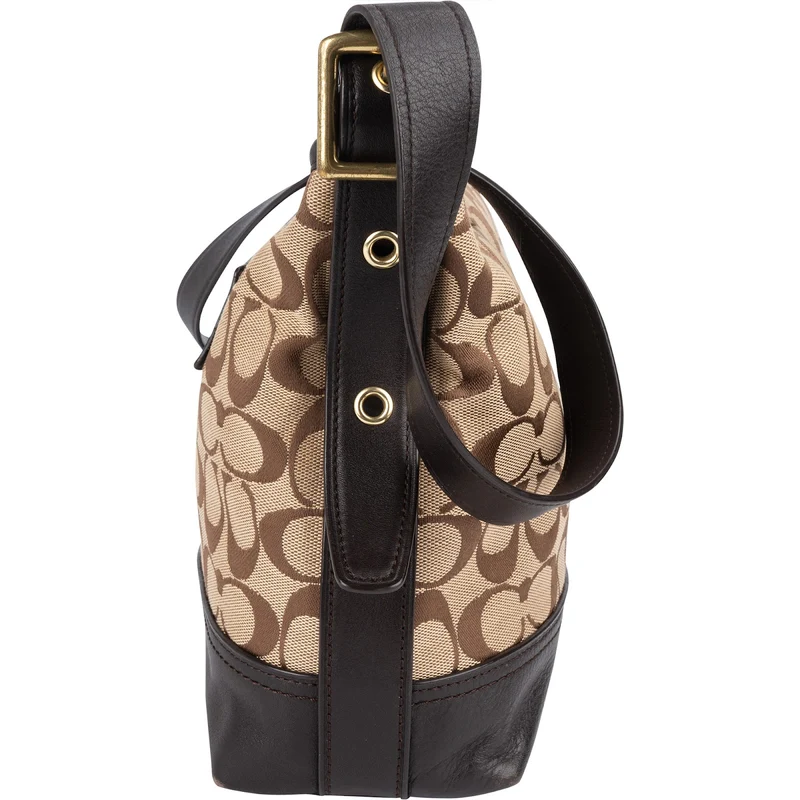 Coach Monogram Signature Duffle Crossbody Bag