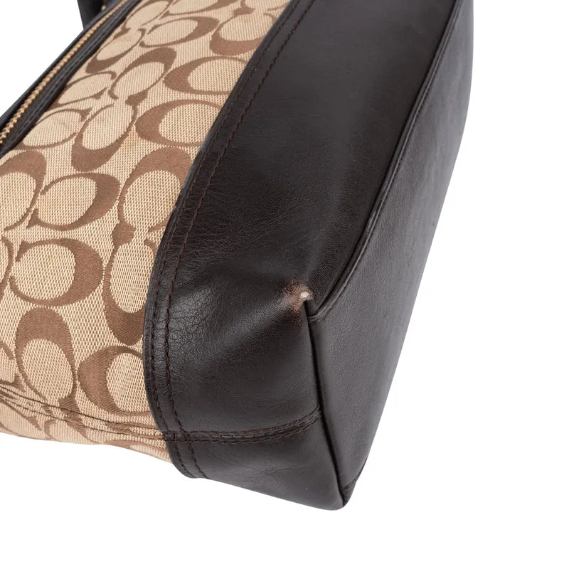 Coach Monogram Signature Duffle Crossbody Bag