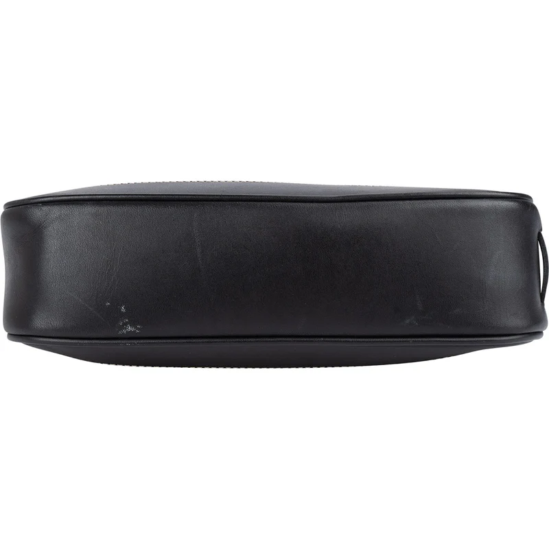 Coach Black Monogram Signature Demi Pochette Handbag