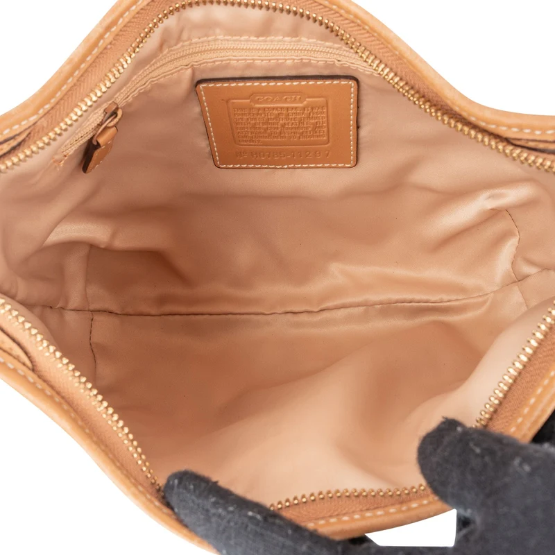 Coach Monogram Signature Small Hobo Shoulder Bag