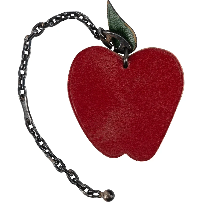 Hermès Leather Apple Bag Charm