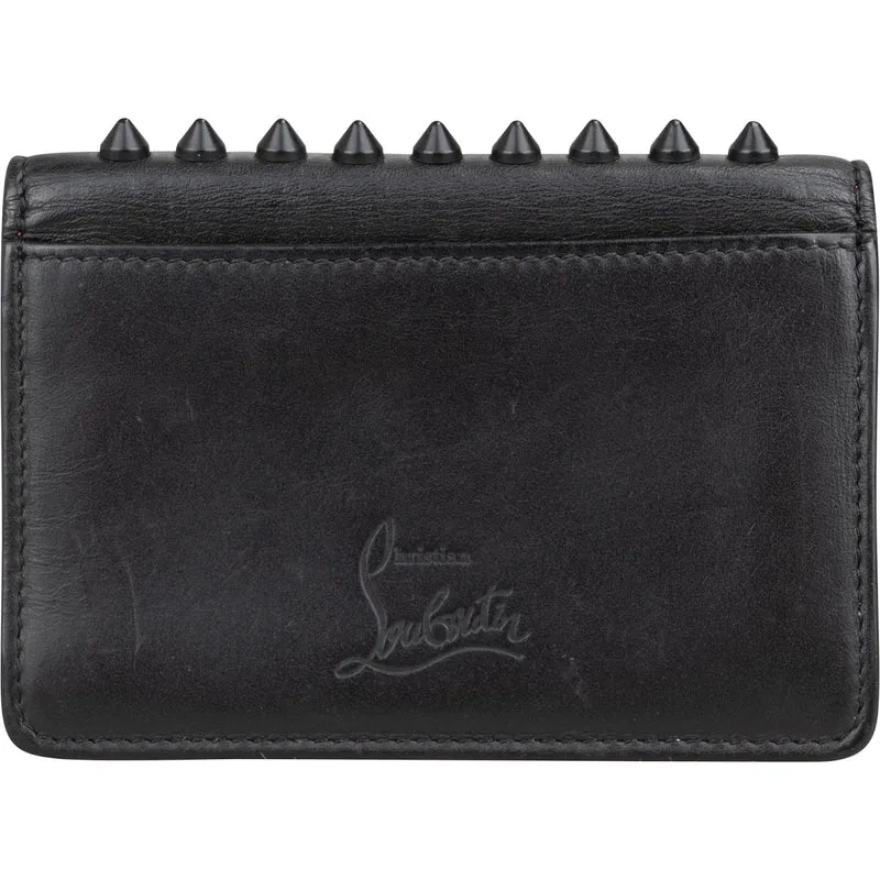 Christian Louboutin Spikes Bifold Card Holder