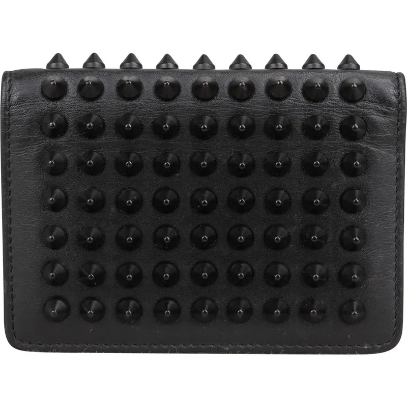 Christian Louboutin Spikes Bifold Card Holder
