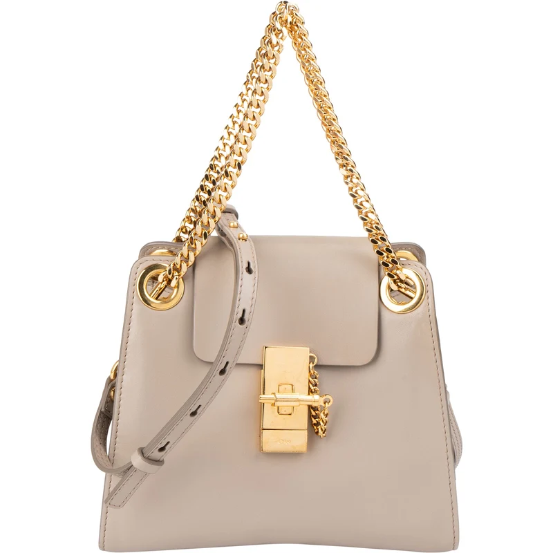 Chloé Calfskin Leather Small Annie Drew Crossbody Handbag