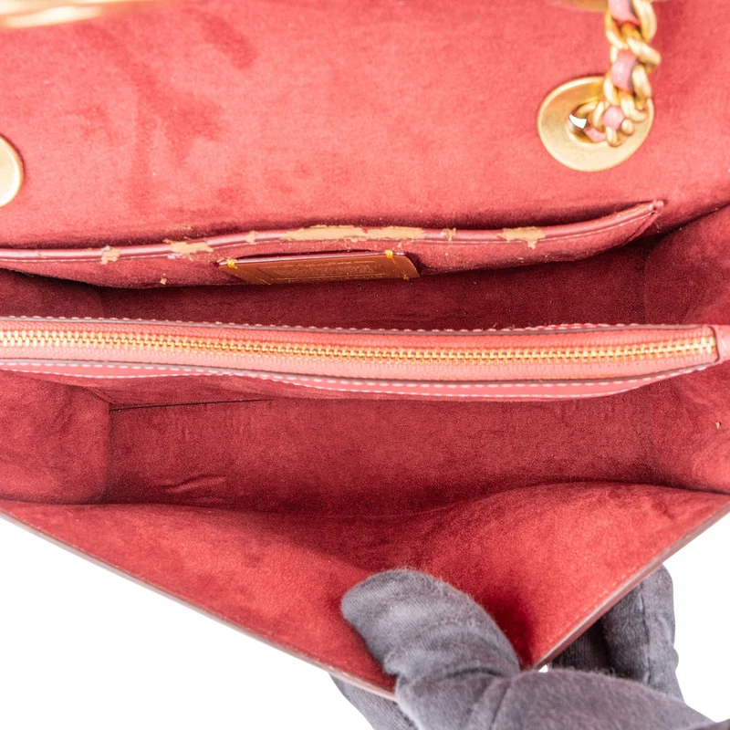Coach Monogram Signature Canvas Parker Camellia Turnlock Crossbody Bag