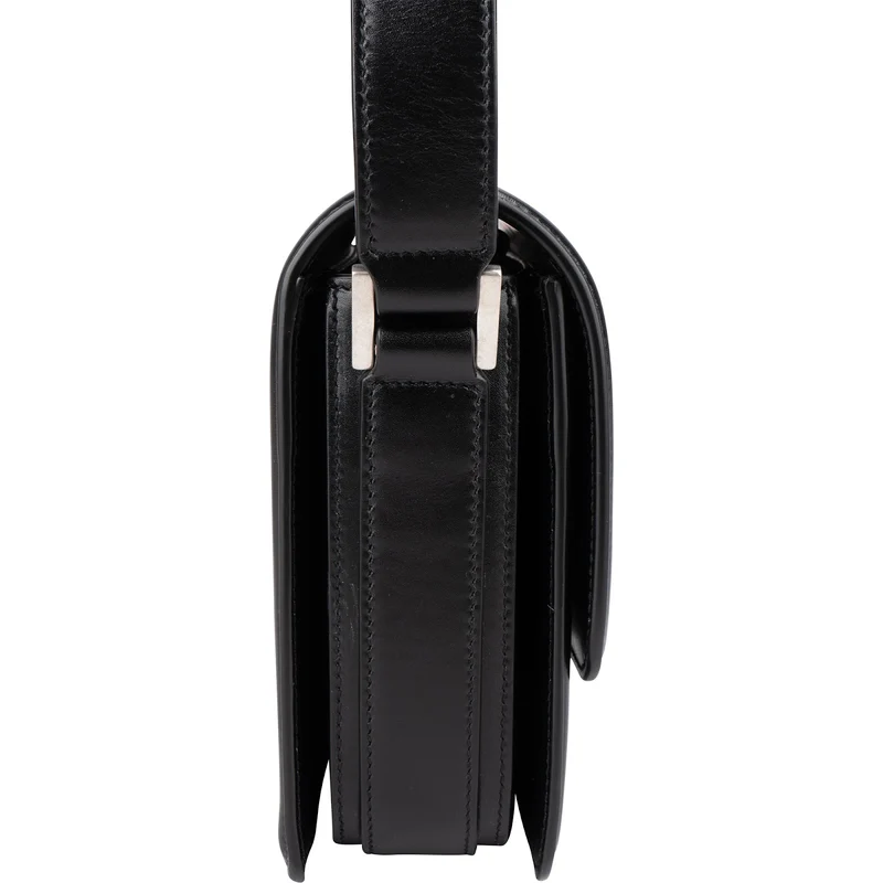 Yves Saint Laurent Boxcalf Leather Medium Sac Solferino Crossbody Bag