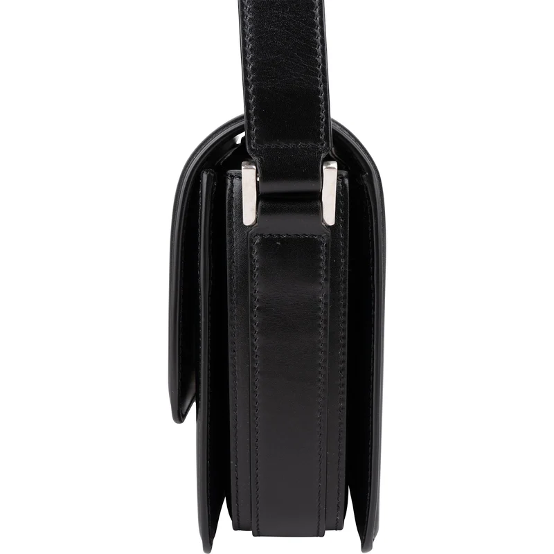 Yves Saint Laurent Boxcalf Leather Medium Sac Solferino Crossbody Bag