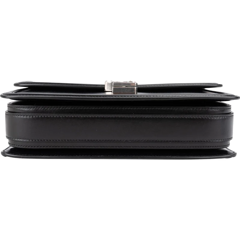 Yves Saint Laurent Boxcalf Leather Medium Sac Solferino Crossbody Bag