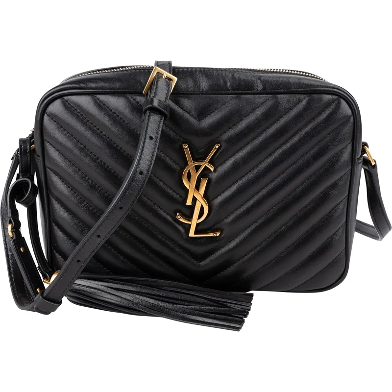 Yves Saint Laurent Quilted Leather Lou Camera Crossbody Bag