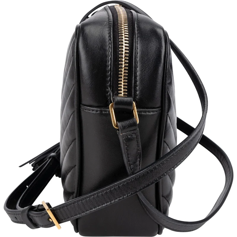 Yves Saint Laurent Quilted Leather Lou Camera Crossbody Bag