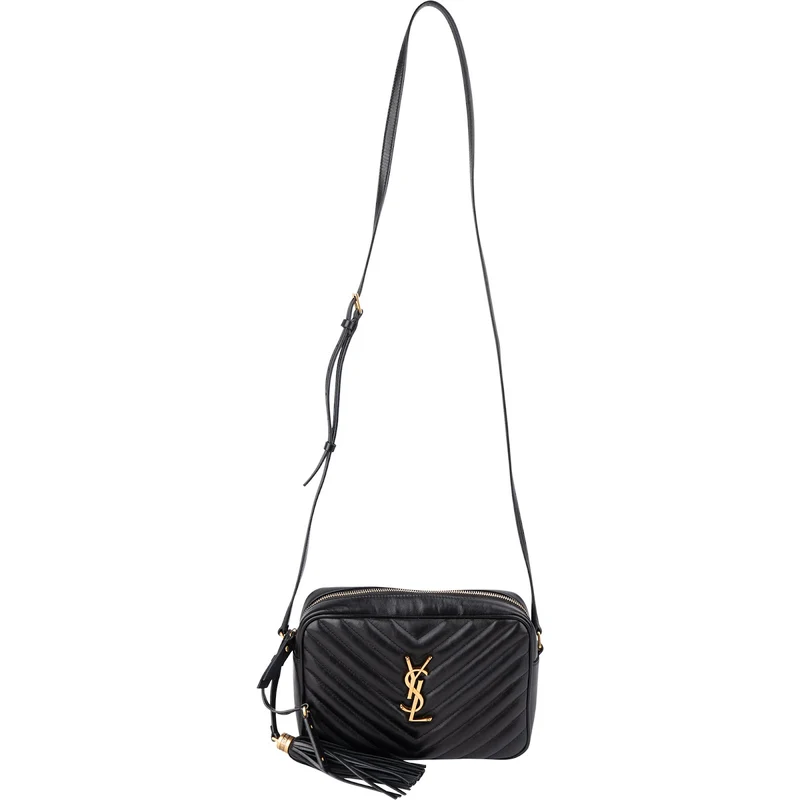 Yves Saint Laurent Quilted Leather Lou Camera Crossbody Bag