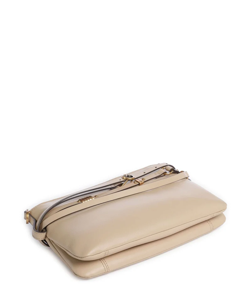 Pinko Belt Mini Schultertasche beige/grigio fumo/antique gold