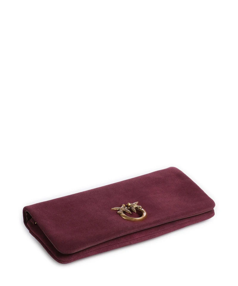 Pinko Love Click Soft Horizontal Classic Umhängetasche ribes intenso/antique gold