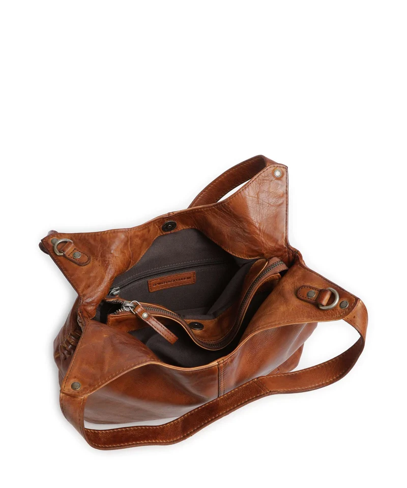 Spikes & Sparrow Apache Marthe Beuteltasche brandy