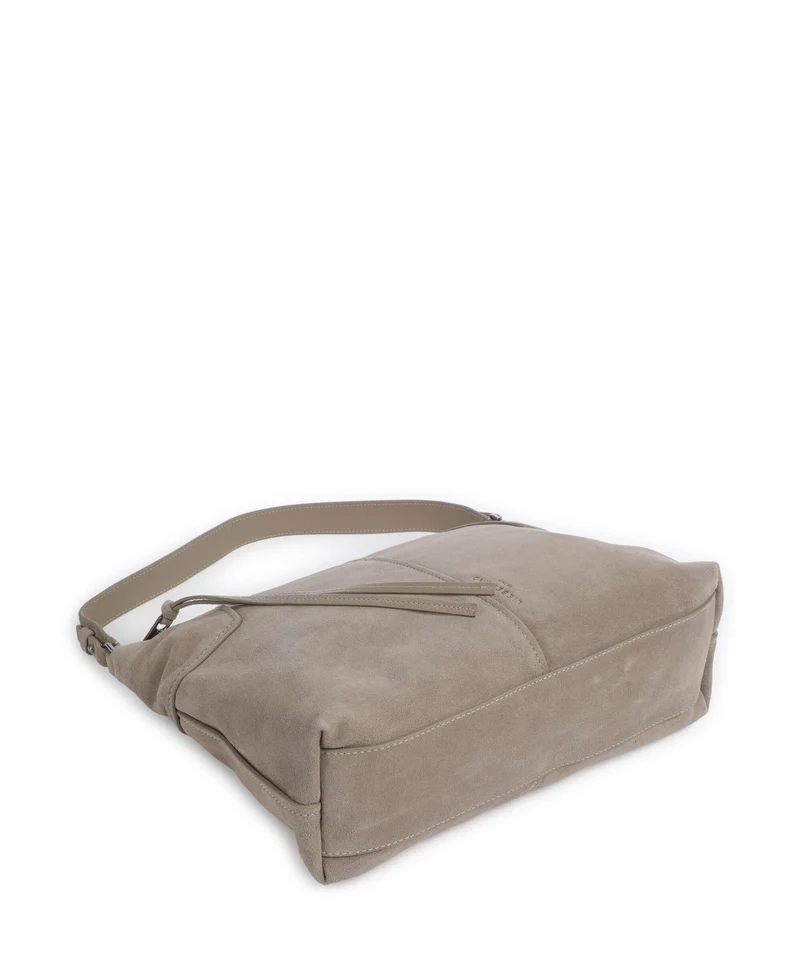Liebeskind Mila Hydro Suede Beuteltasche neutral grey