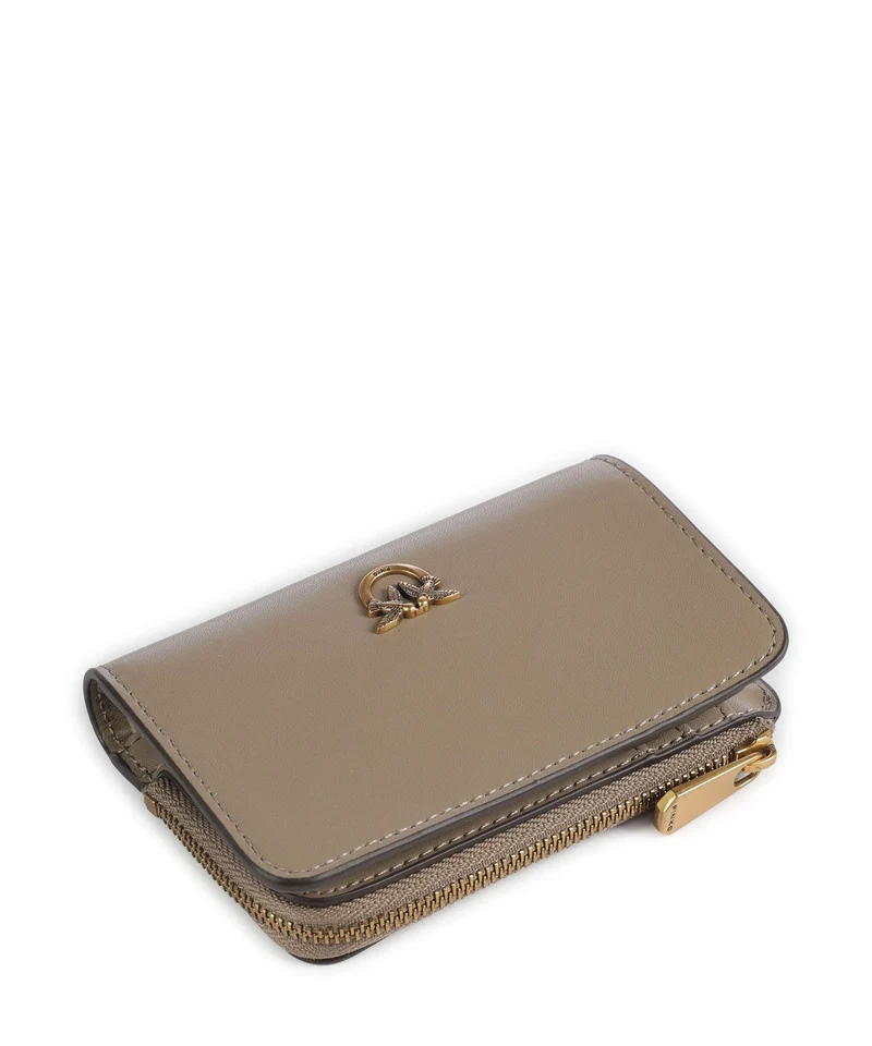 Pinko Geldbörse grigio talpa/antique gold
