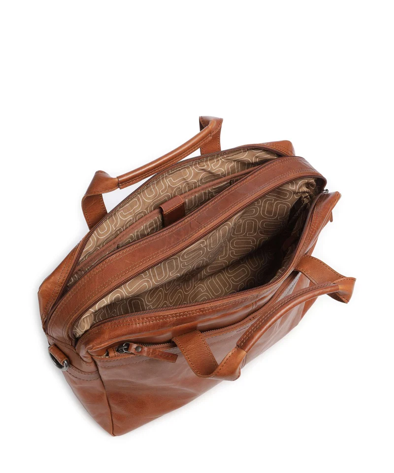 Spikes & Sparrow Bronco Colorado Aktentasche brandy