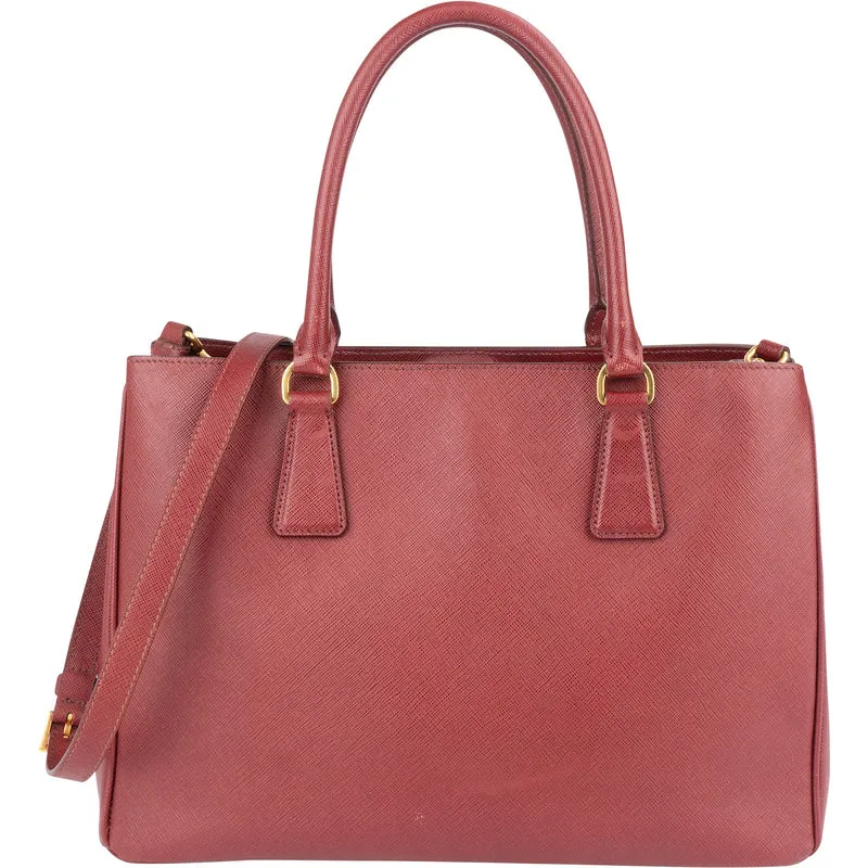 Prada Saffiano Leather Lux Galleria Handbag
