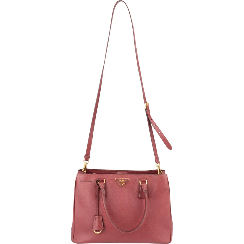 Prada Saffiano Leather Lux Galleria Handbag