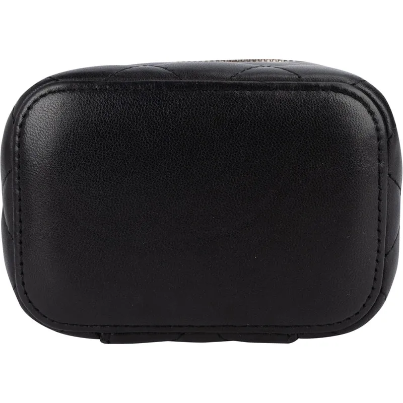 Chanel Quilted Lambskin Mini Vanity Chain Crossbody Bag