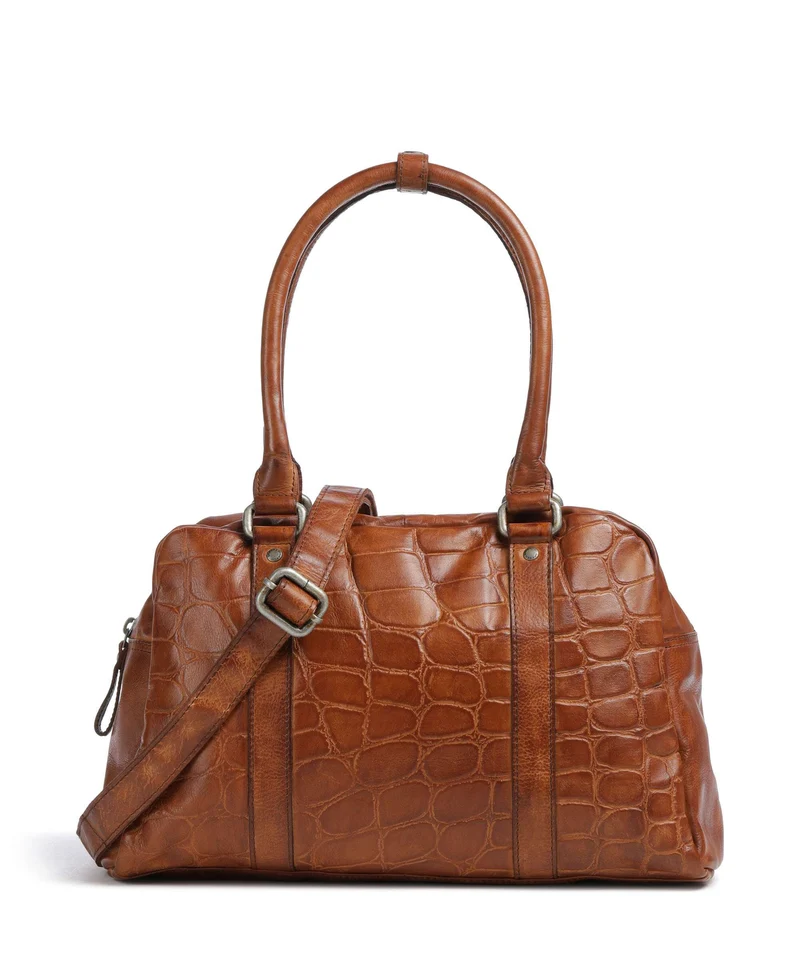 Spikes & Sparrow Apache Dionne Schultertasche brandy