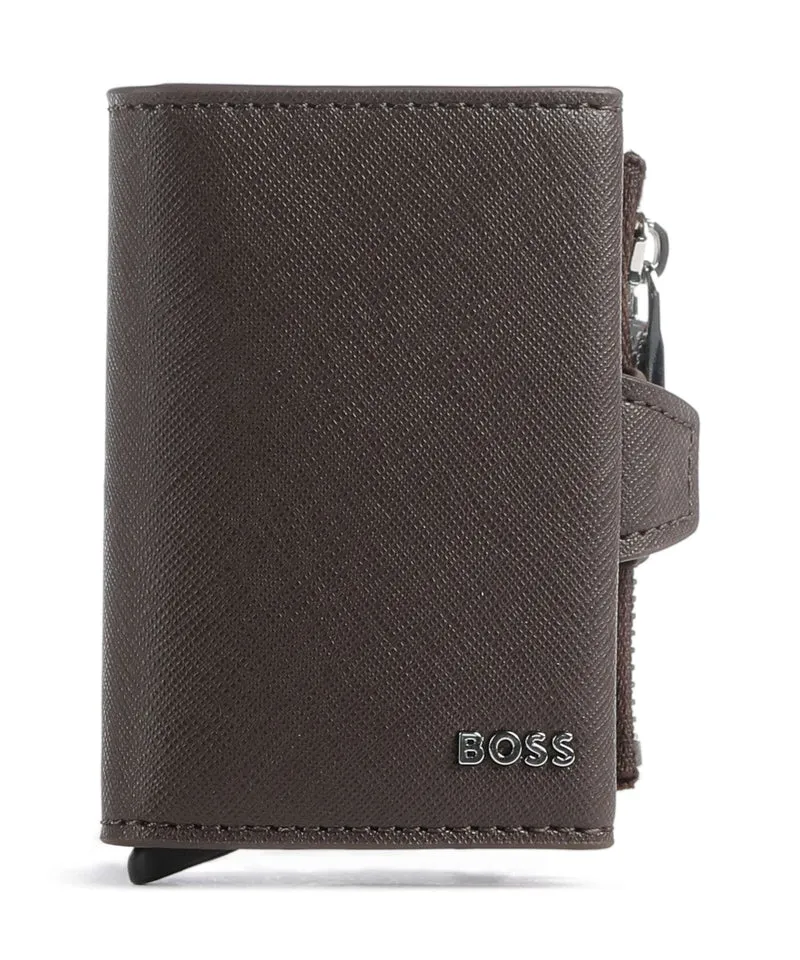 BOSS Northon Kreditkartenetui dark brown