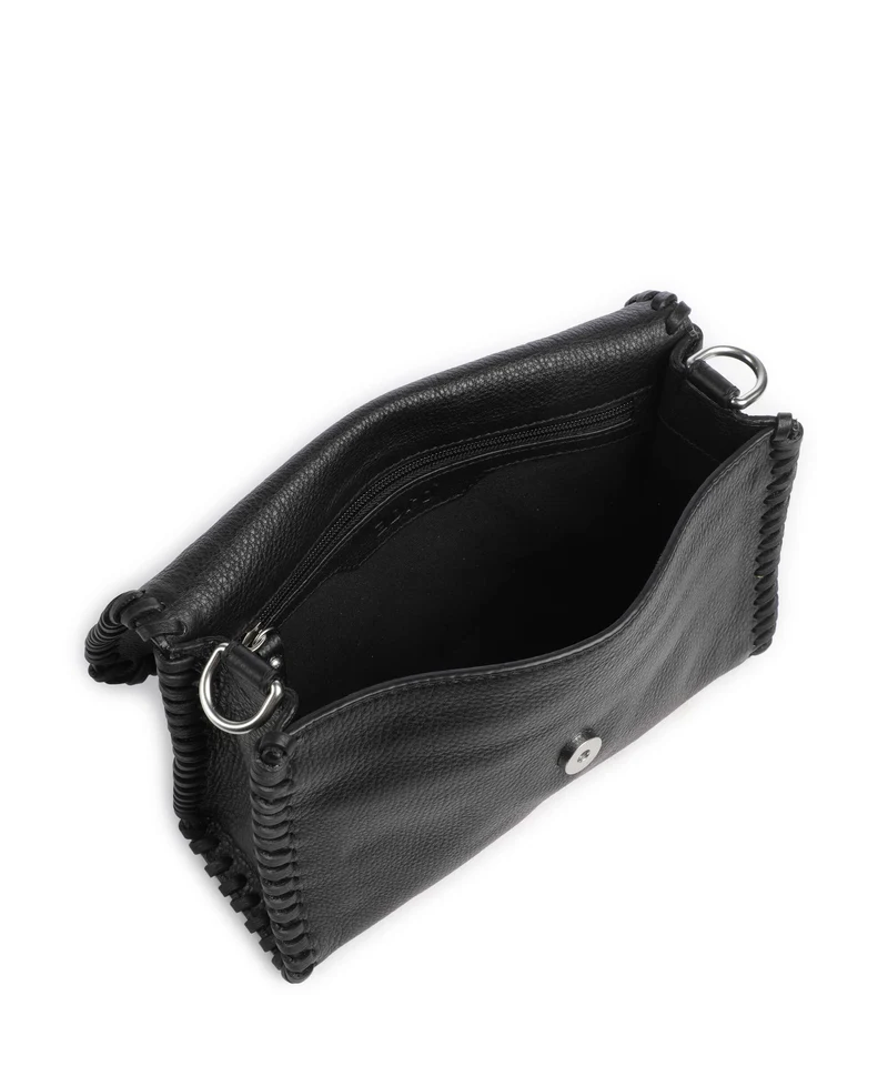 Abro Dalia Temi Stitch Schultertasche black/nickel
