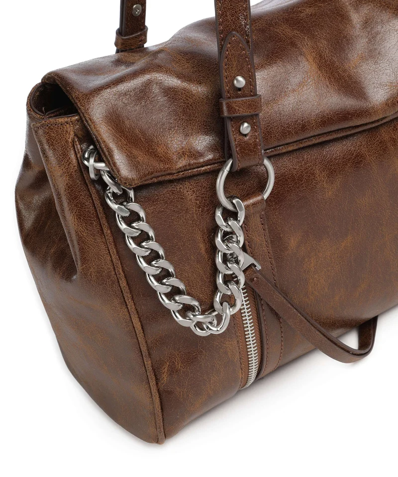 DKNY Skye Medium Schultertasche walnut