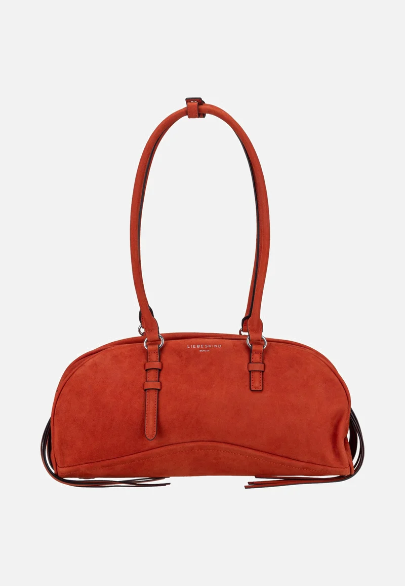 Capri Satchel M Suede Red Rock - Satchel