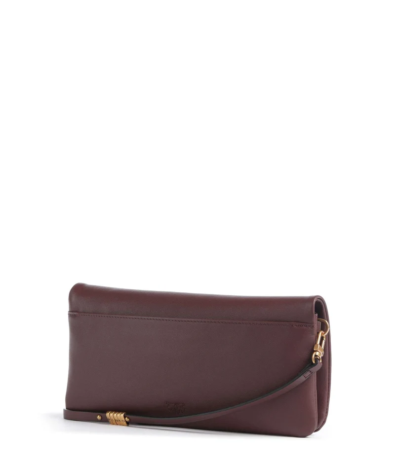 Pinko Click Soft Classic Umhängetasche castano intenso/antique gold