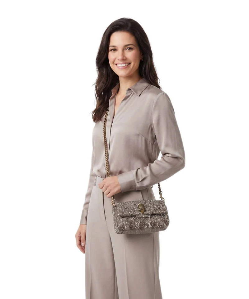 Kurt Geiger Oxford Mini Schultertasche beige
