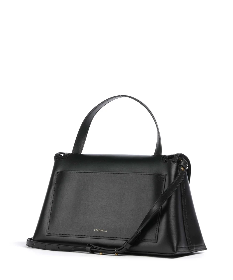 Coccinelle Nikla Monogram Sangallo Handtasche noir