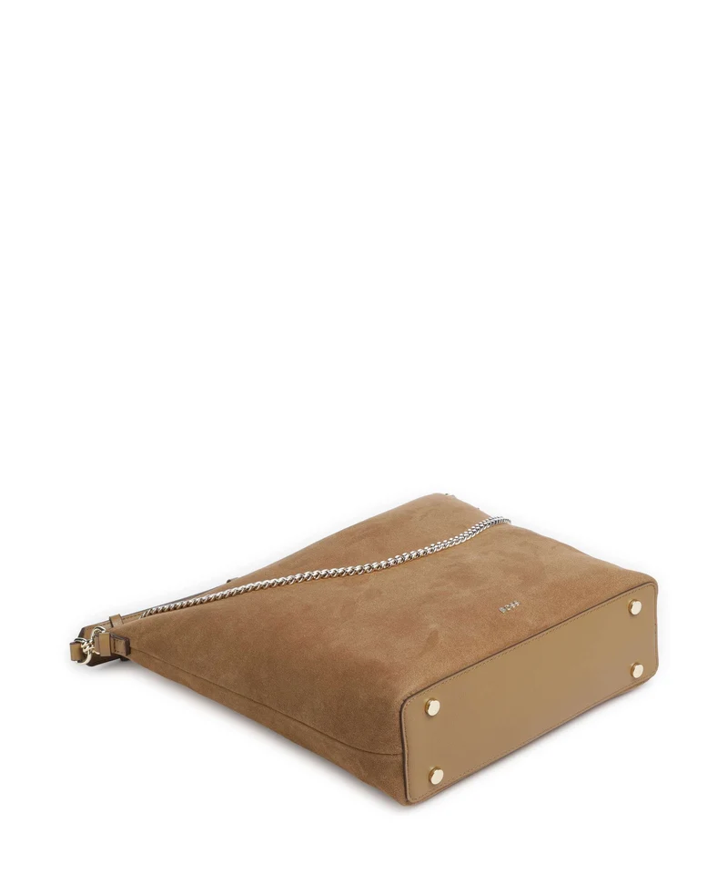 BOSS Yelena Beuteltasche medium beige