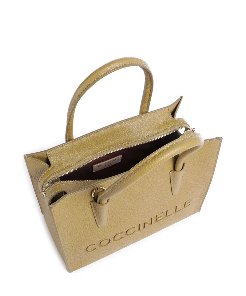 Coccinelle Myrtha Handtasche seagrass