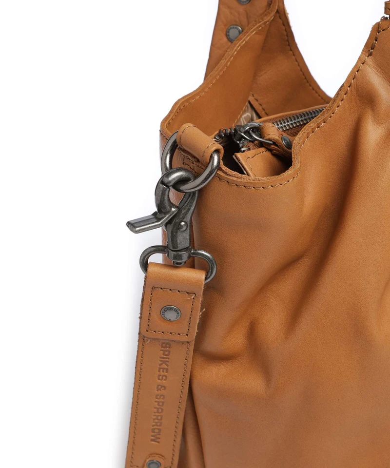 Spikes & Sparrow Suede Mix Ryana Shopper tan