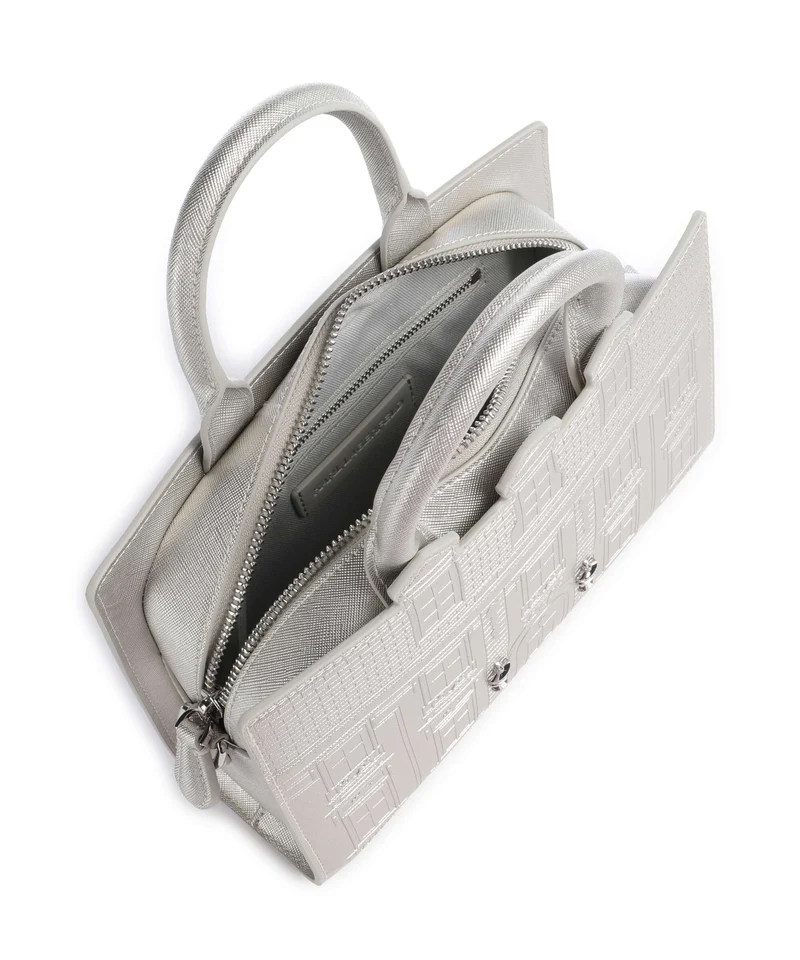 Karl Lagerfeld K/Rue St Guillaume Handtasche silver