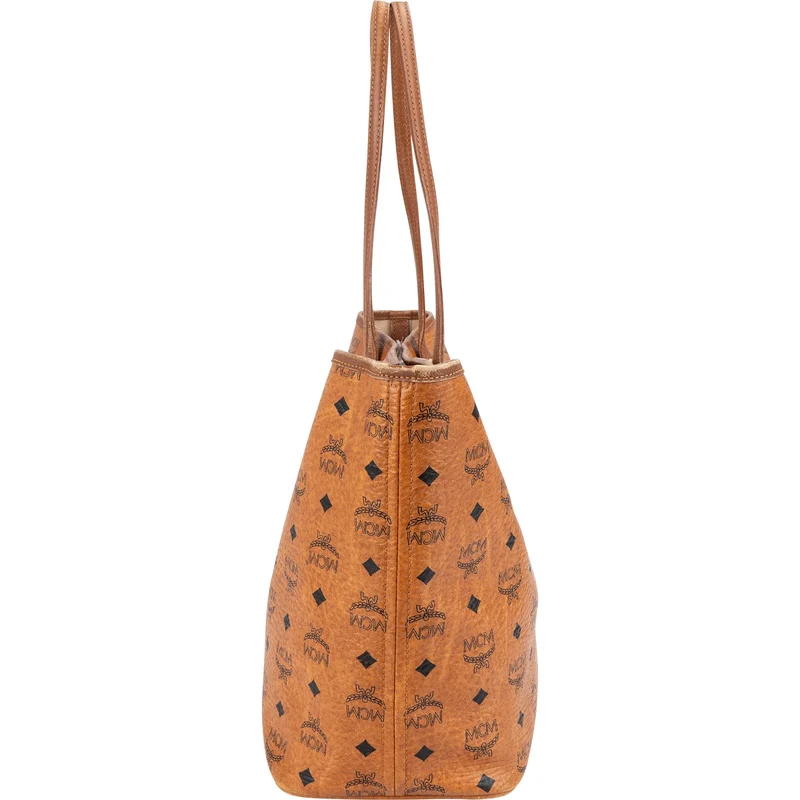 MCM Monogram Visetos Liz Shopper Shoulder Bag
