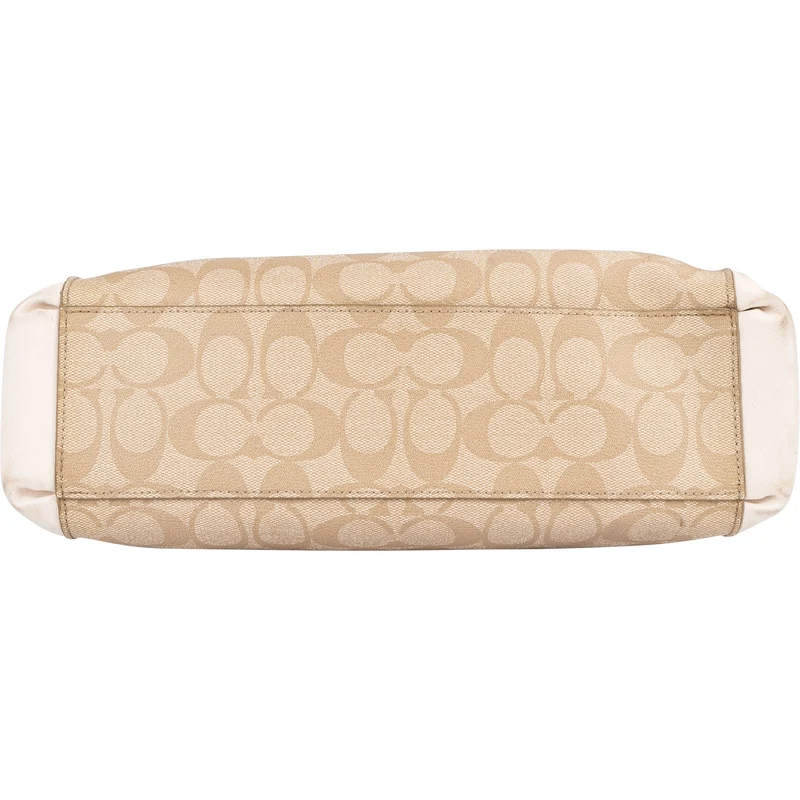 Coach Monogram Signature Christie Carryall Satchel Shoulder Bag
