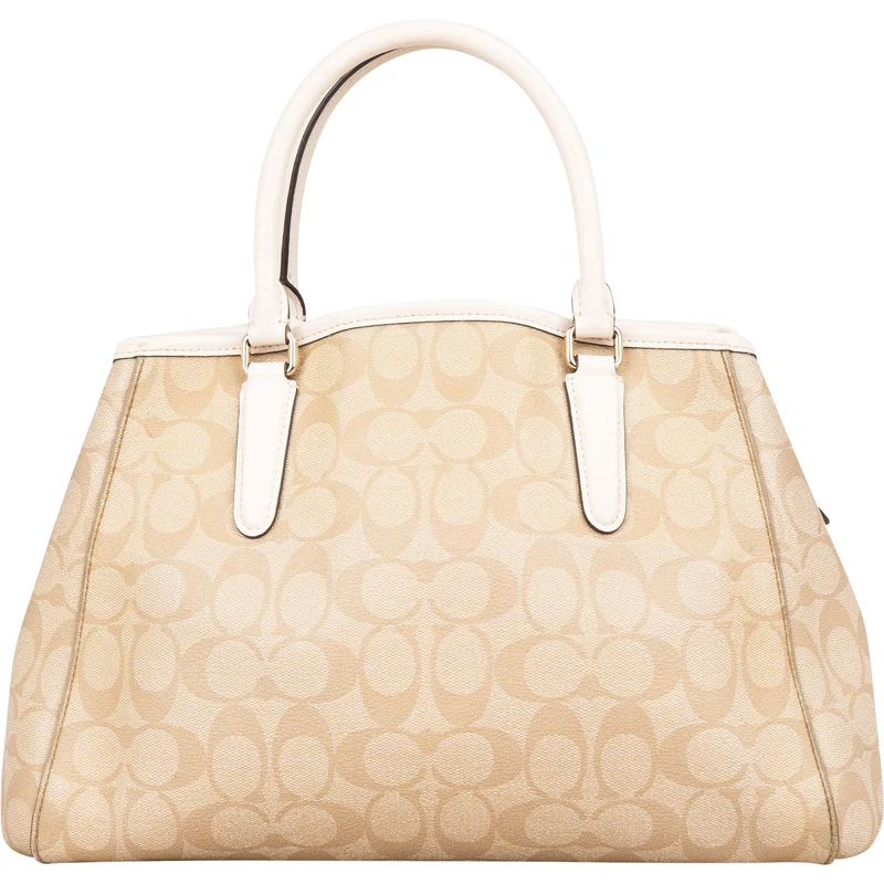 Coach Monogram Signature Canvas Margot Carryall Handbag