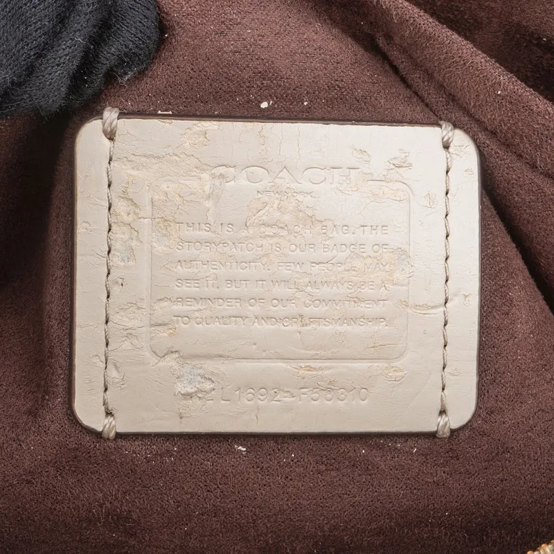 Coach Monogram Signature Canvas Margot Carryall Handbag