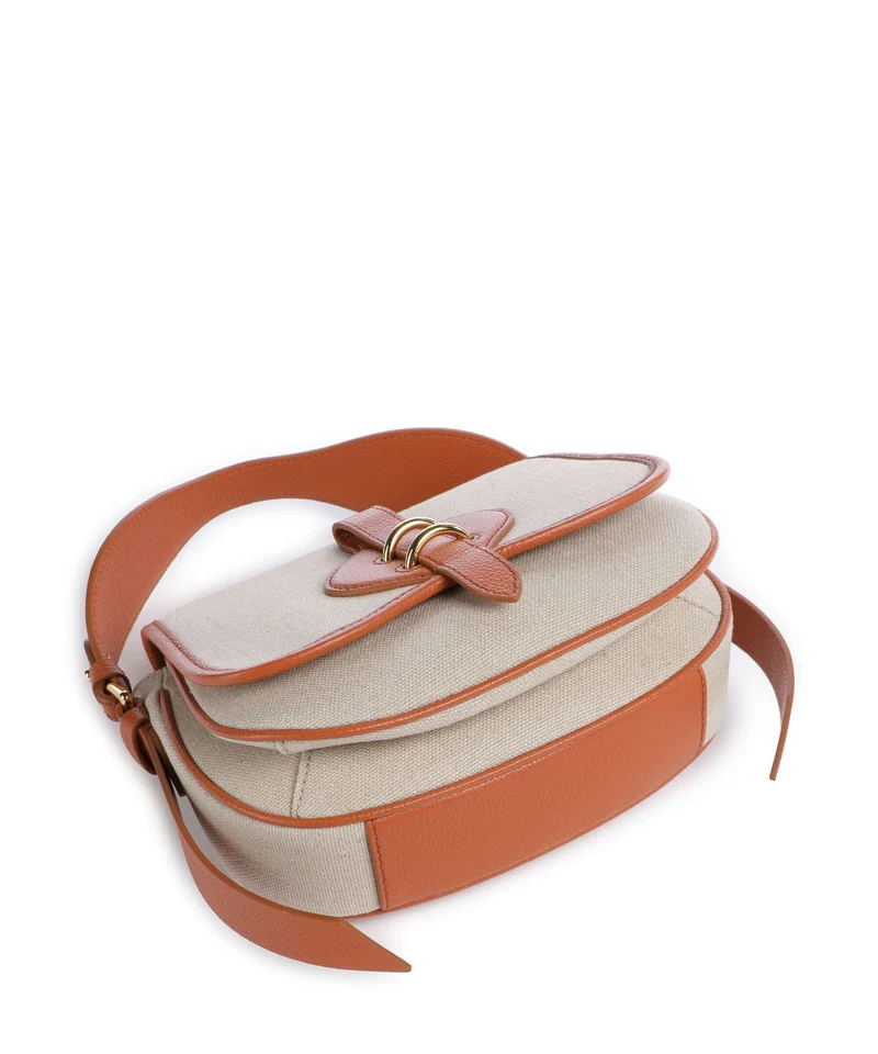 Coccinelle Mavery Canvas Handtasche natural/crab